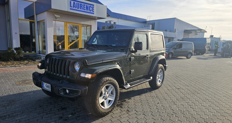 Jeep Wrangler cena 145000 przebieg: 33000, rok produkcji 2021 z Grudziądz małe 137